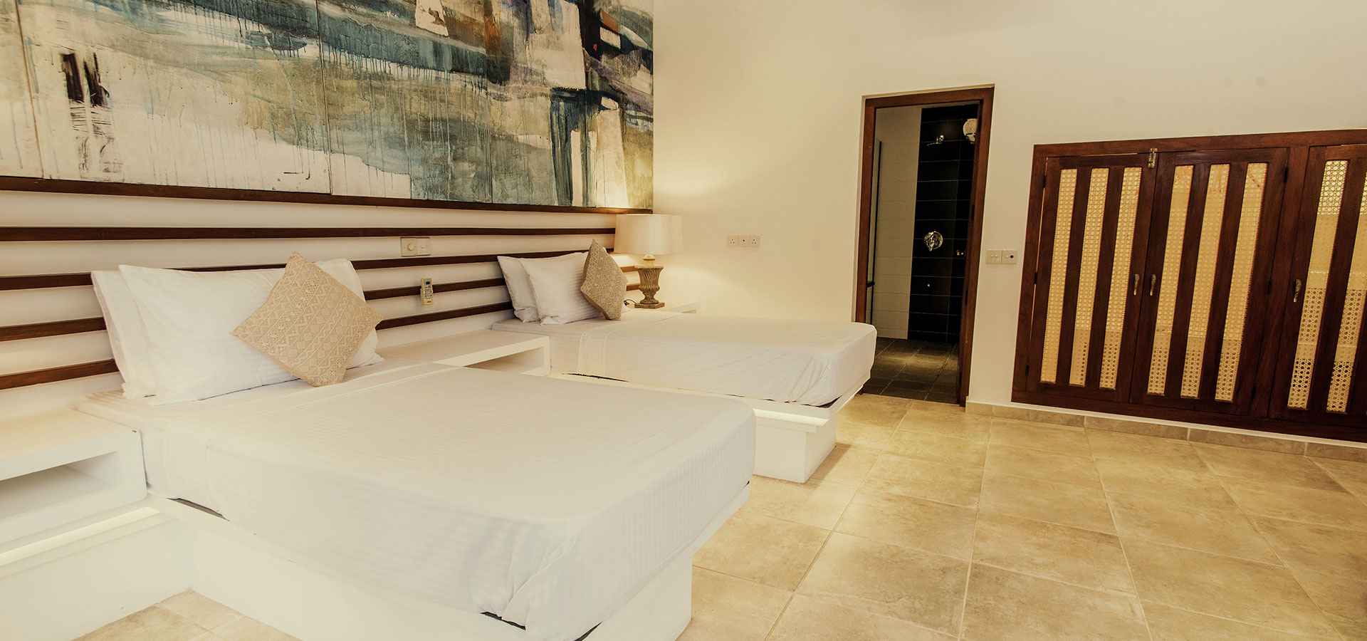 Serendipity_Hotels_twin bedroom at villa thuya